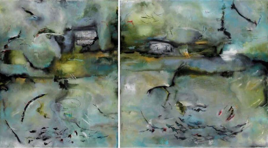 Emerald Isles – Diptych