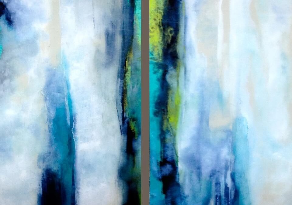 Verde Mar II – Diptych